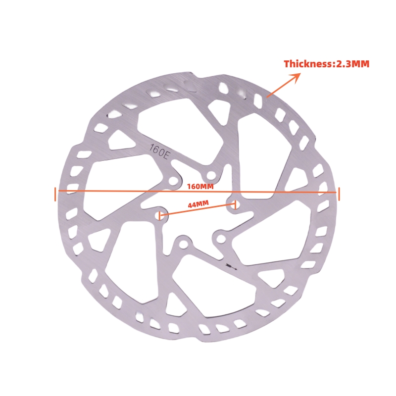 Scooter électrique vélo frein Rotor 160/180mm disque Rotor VTT creux disque frein pièces de vélo épaisseur 2.3MM 2.85MM