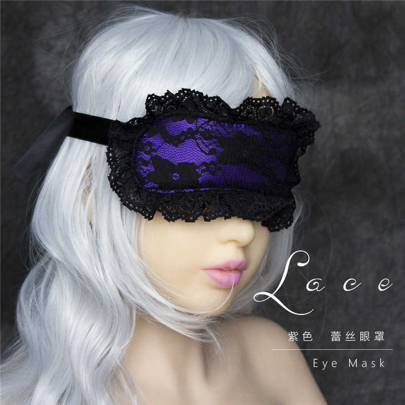 Sexy Set Women Sexy Lace Eye Mask Handcuffs BDSM Bondage Sex Fetish Adults Products Sex Toys for Women Couple Cosplay Game P230428
