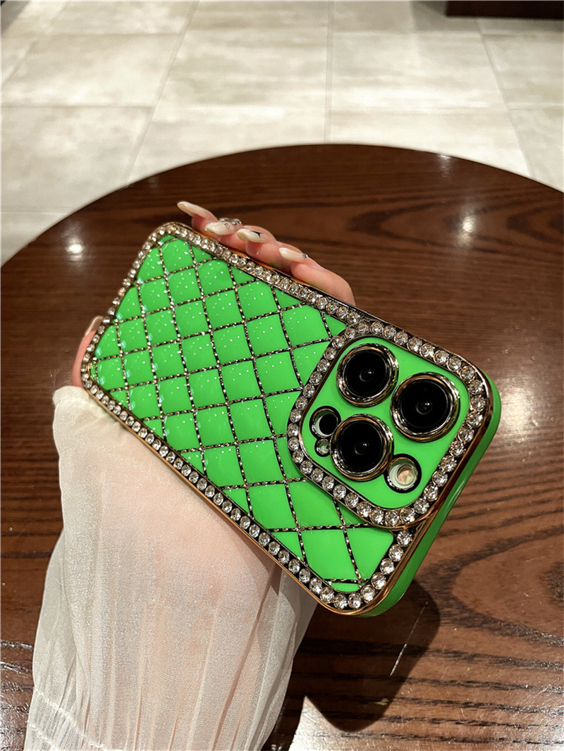 6D Shinning Diamonds Custodie iPhone 13 Pro Max 12 promax Fashion Cover iphone14pro 14promax Protezione completa Custodia morbida antiurto in TPU i