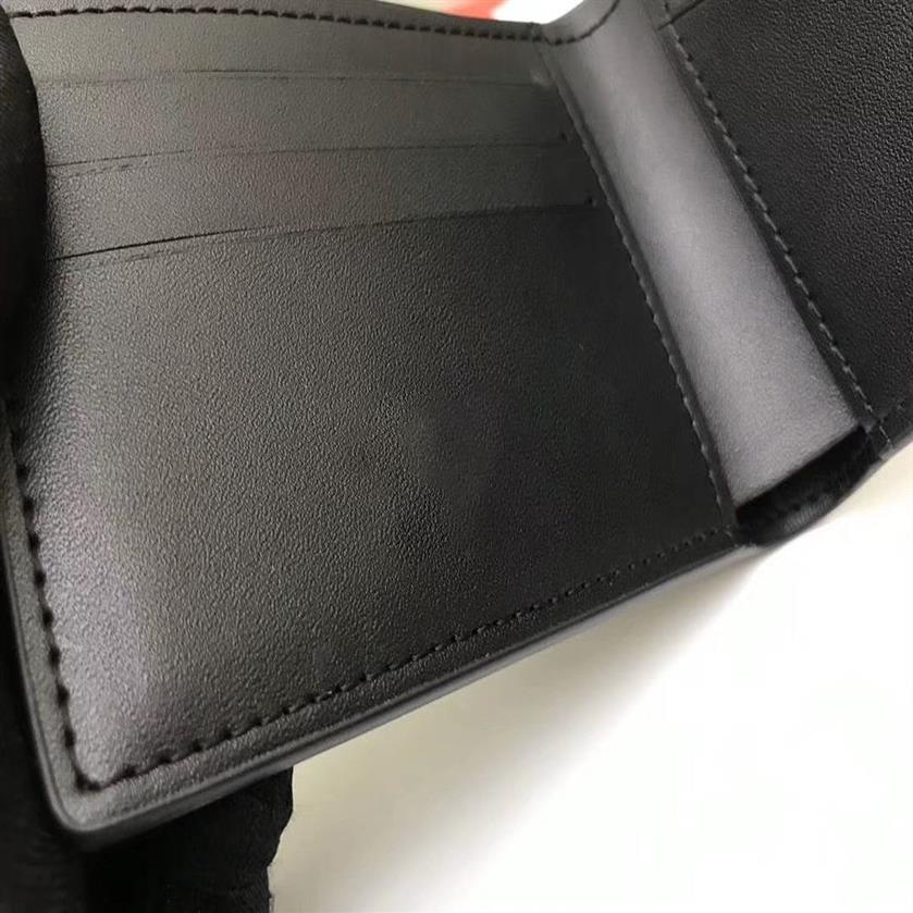 Berömd flera designer plånbok toppkvalitet väska mens kvinnliga korthållare plånböcker kort äkta läderväska med dammpåsar ruta 6290215m