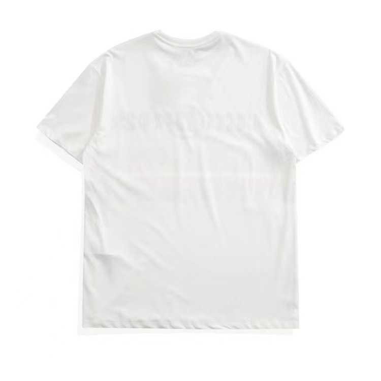 2023 New Women's High quality tshirt Shirt Correct Version Summer Pure Street Loose Print T-shirt Sleeve Mesh Red Same Style