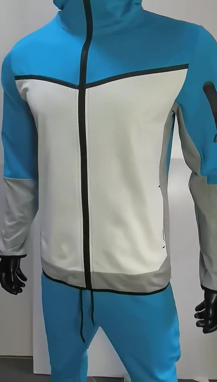 Garnitury dla mężczyzn Designer Tracksuit Men Men Sport Marka Bluza Bluza Mężczyzn Mężczyzny Running Sports Guit Technologia Runę Bluza Suit modowy Z6