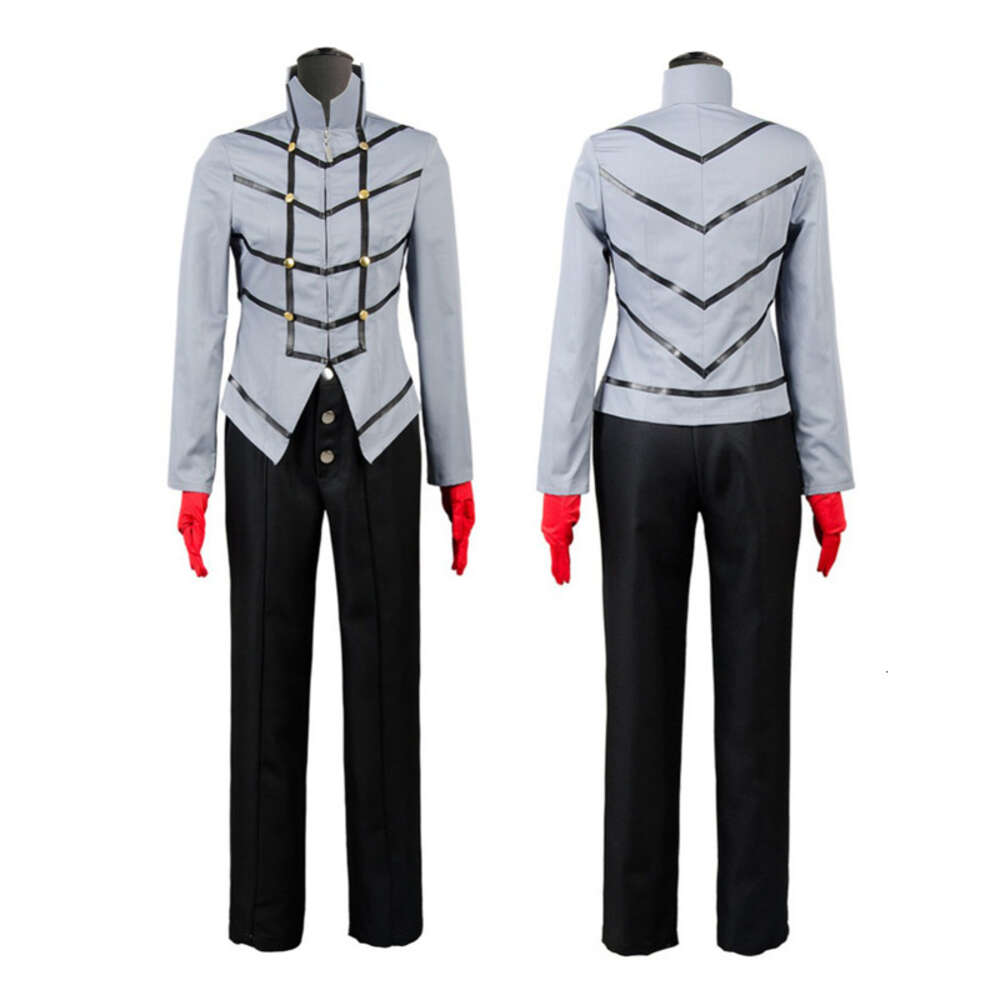 Persona Kurusu Akira Cosplay Cosplay Kostüm Joker Maskesi Amaniya Ren Phantom Hırsızı Üniforma Takımları Cadılar Bayramı Karnavalı