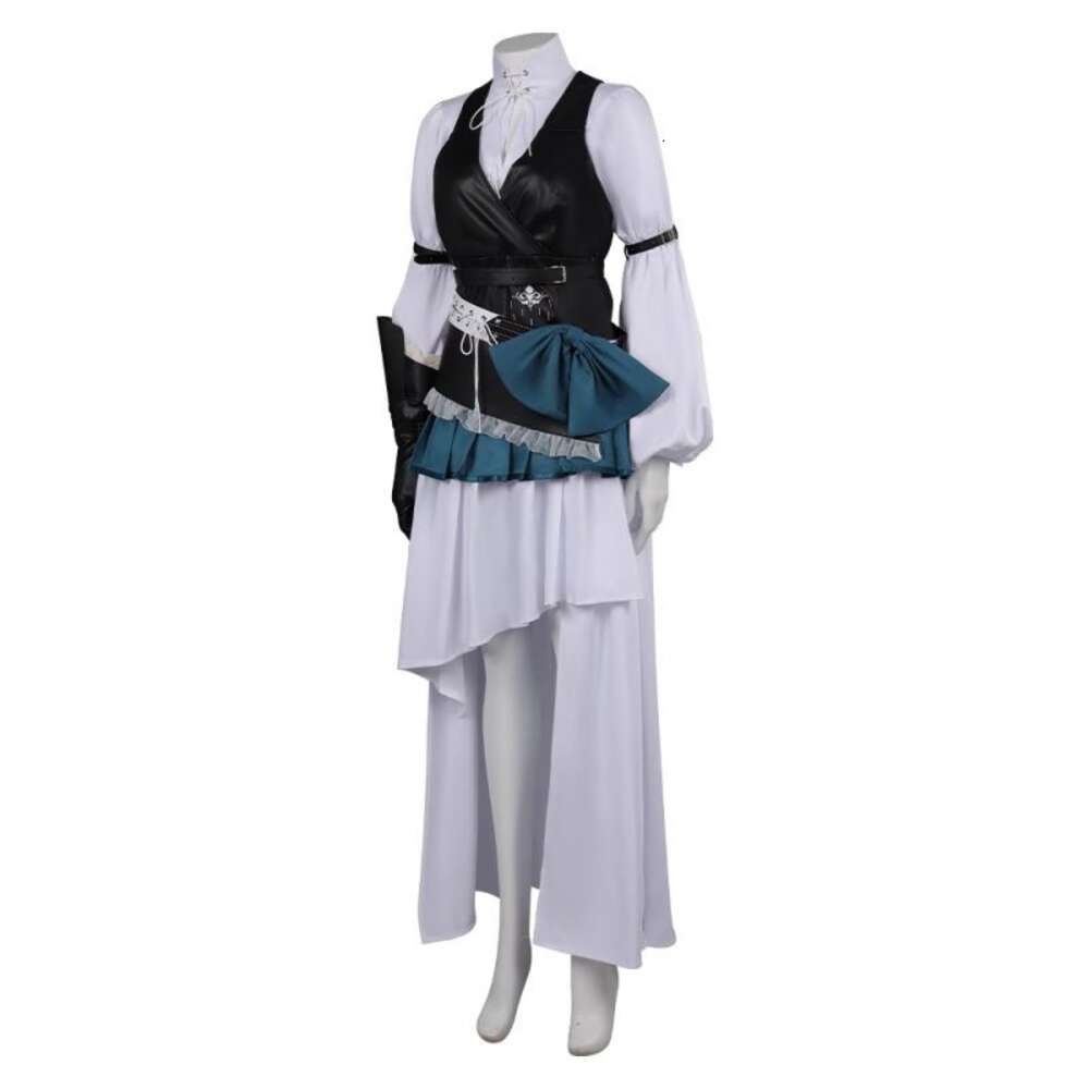 Gioco Jill Warrick Abiti cosplay Giochi e esposizione di anime FF Costume cosplay Halloween Party Women S Dress Up