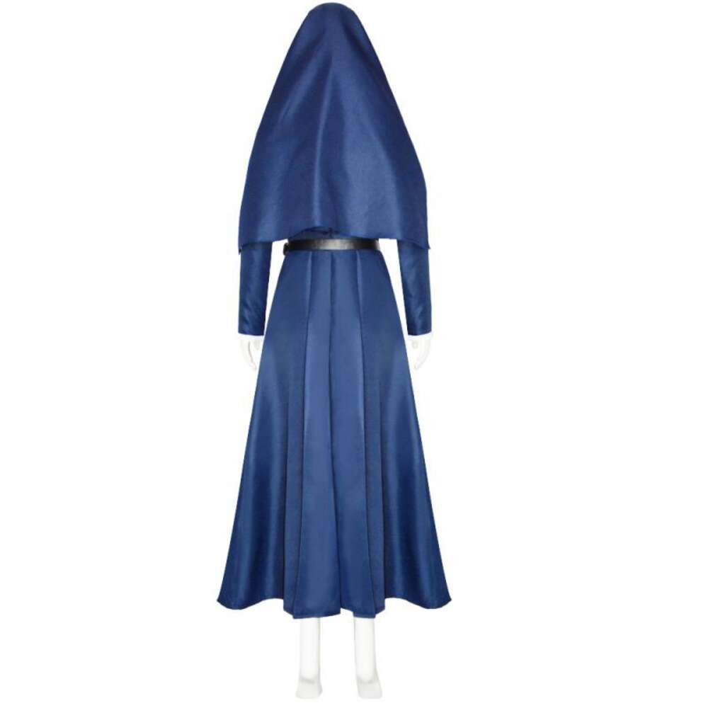 Drama fru Davis Cosplay Costume Halloween Nun Dresses Science Fiction Action TV Series Women's Performance Clothing