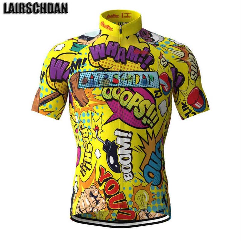 LairschDan Radfahren Jersey Männer Mode Fahrrad Trikots Leichte Mtb Bike Wear Zyklus Kleidung Hemd Tricotas De Ciclismo Hombre174K