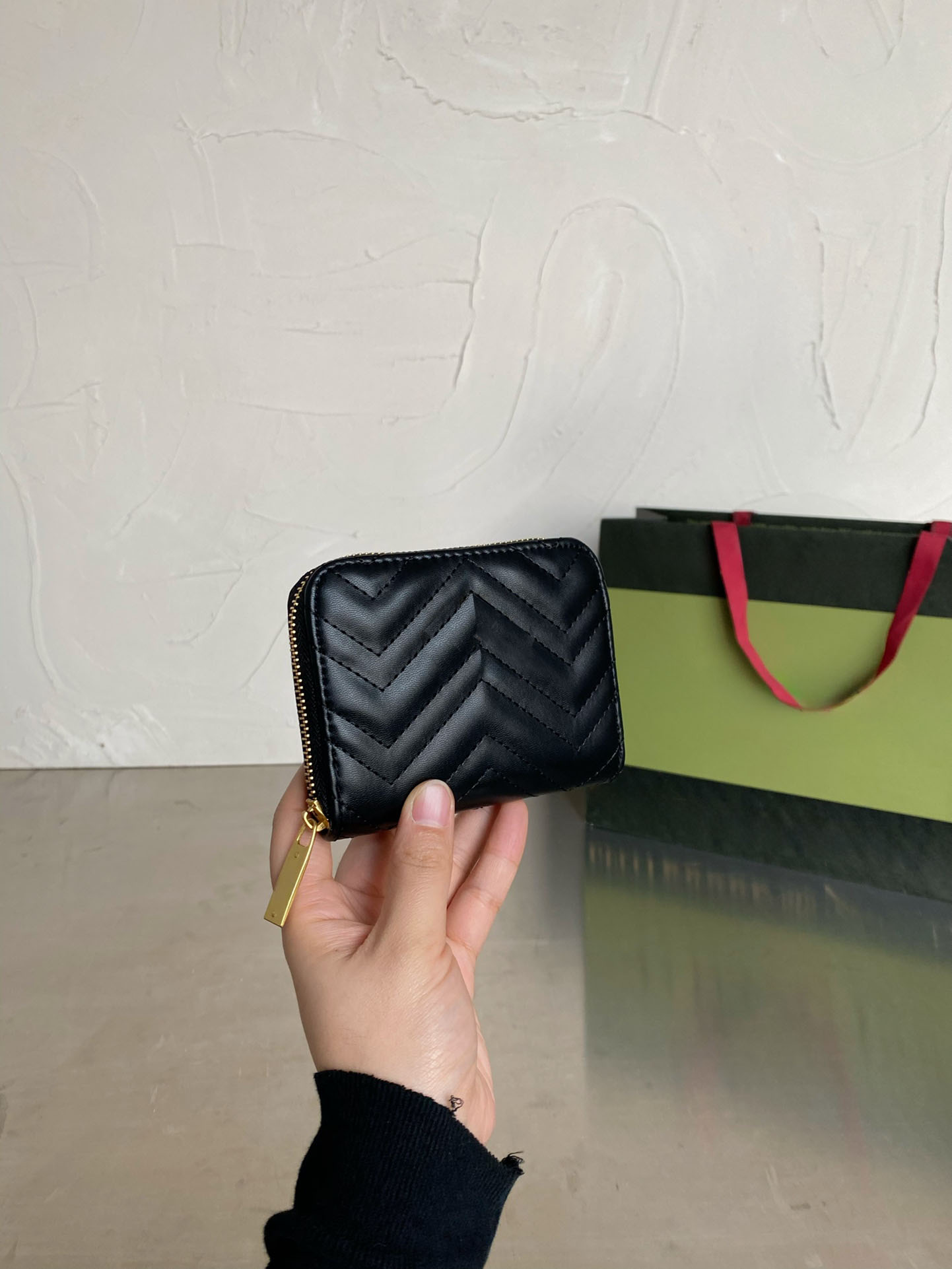 Nya damer lyxiga shoppingväska kosmetisk väska designer handväska plånbok kortväska mode väska 3-i-1 kombination väska ko väska crossbody väska mobiltelefon väska