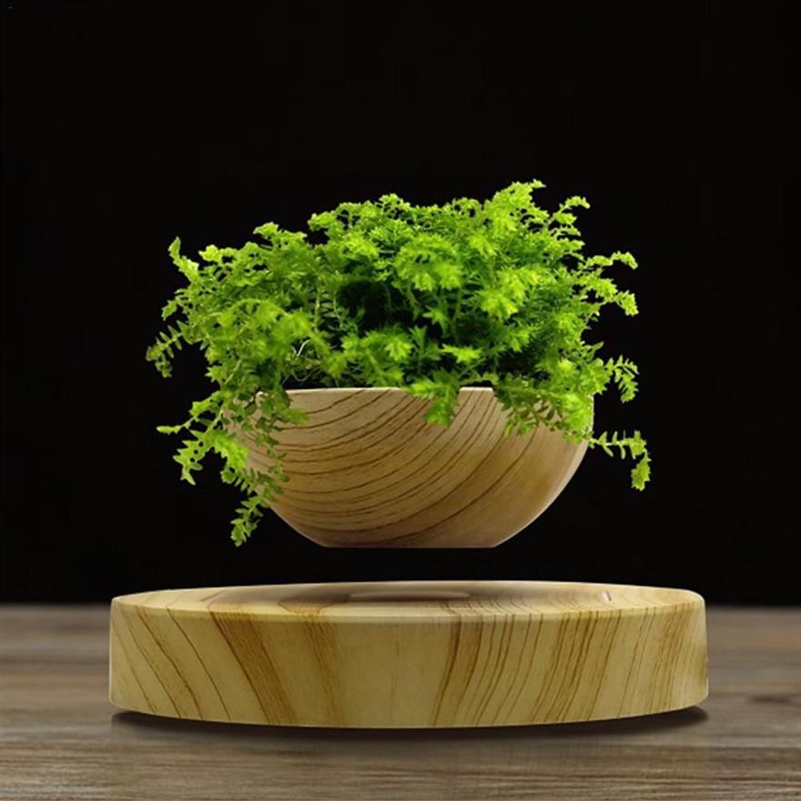 Levitazione magnetica Pianta in vaso Aria Bonsai Vaso Levitazione Piante Fioriera Vasi da fiori Pianta grassa Home Office Decor Y20072317d