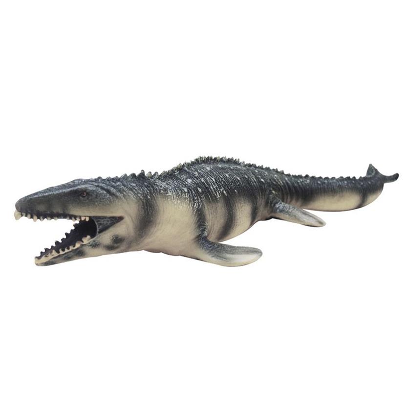 Simulation Grand Mosasaurus Jouet Doux Pvc Figurine Peint À La Main Modèle Animal Dinosaure Jouets Pour Enfants Cadeau C19041501264K