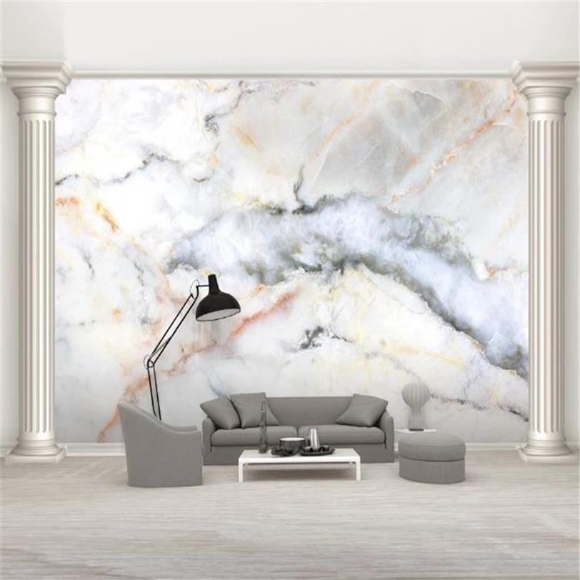 Home Decor 3d Wallpaper European Marble Landscape TV Background Wall Decoration Mural Wallpaper2987