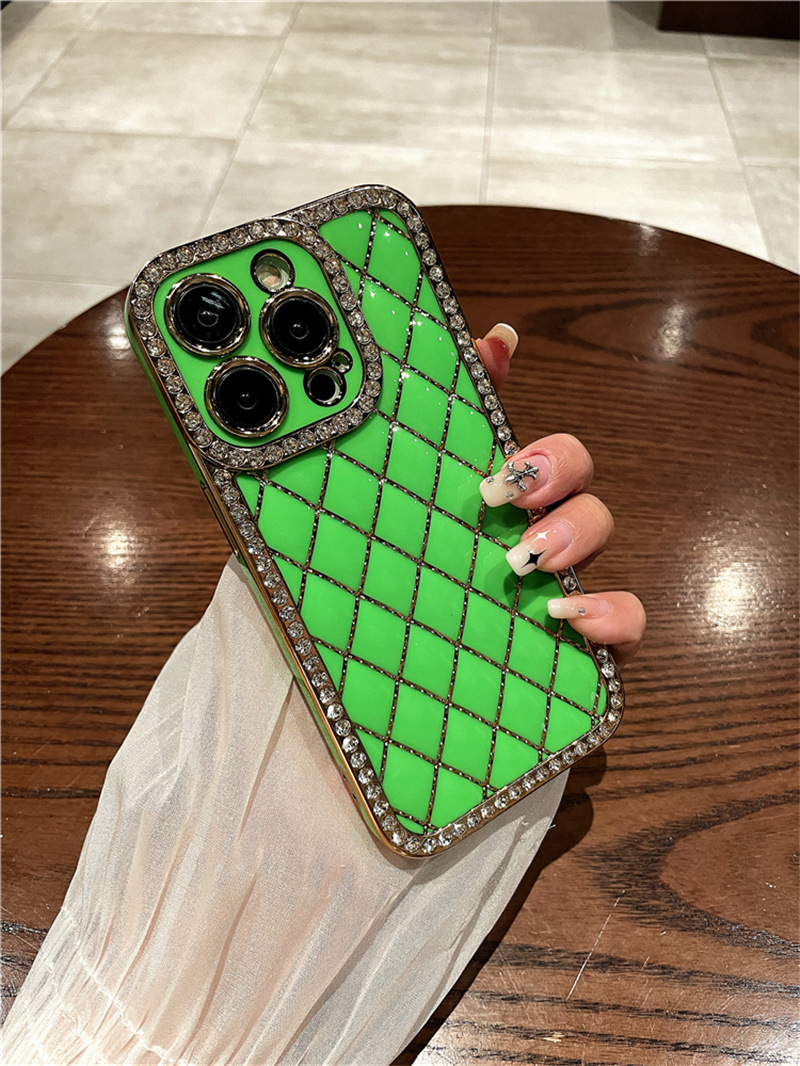 6D Shinning Diamonds Custodie iPhone 13 Pro Max 12 promax Fashion Cover iphone14pro 14promax Protezione completa Custodia morbida antiurto in TPU i