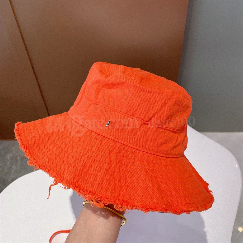 Femme Créateur Bucket Hats Eté Le Bob Artichaut Chapeau de soleil ajustable