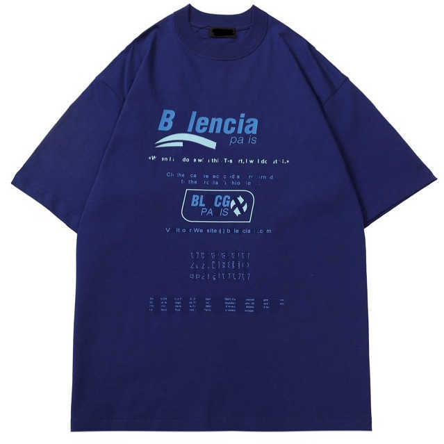 Designer-Sommer-Frauen-T-Shirt Premium Edition Vorderseite Rückseite bedrucktes Ärmel-T-Shirt Loose Tee