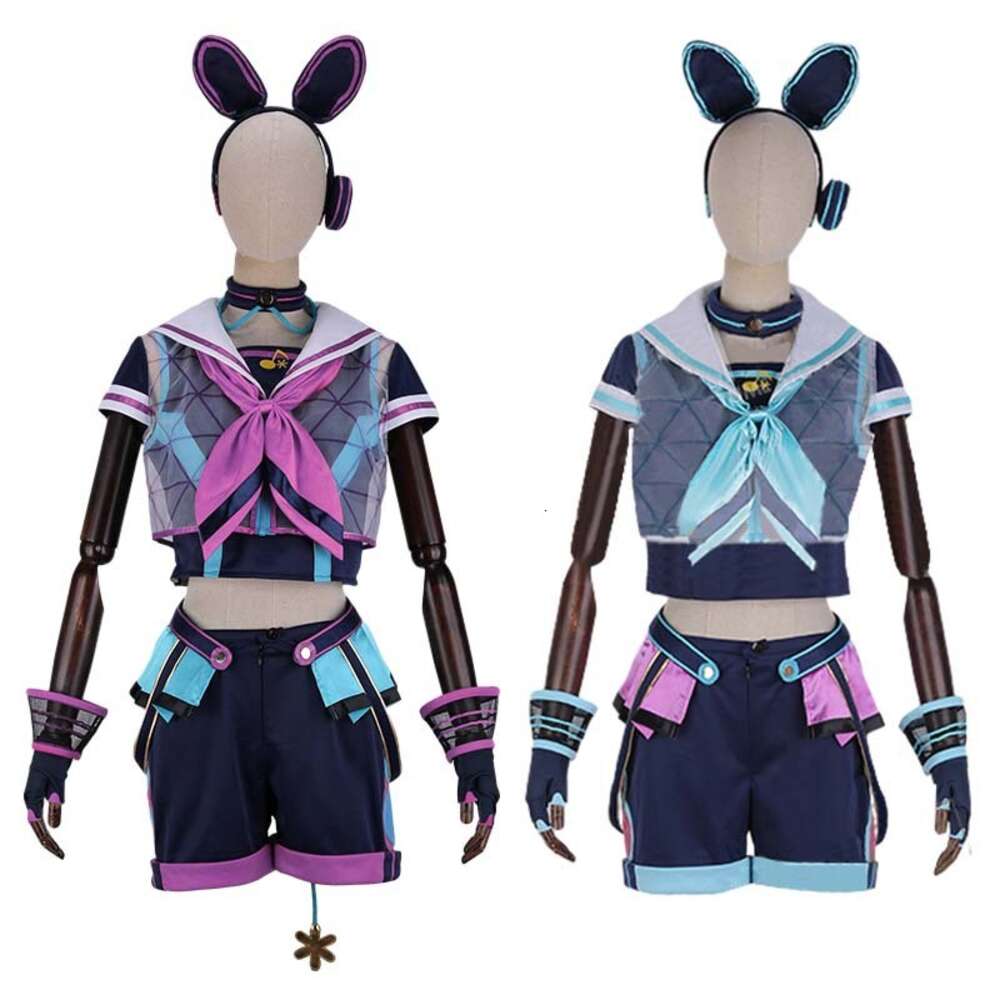 Conjunto de estrelas shino hime cosplay traje nito nazuna marinheiro terno ra bits trajes de palco halloween anime roupas