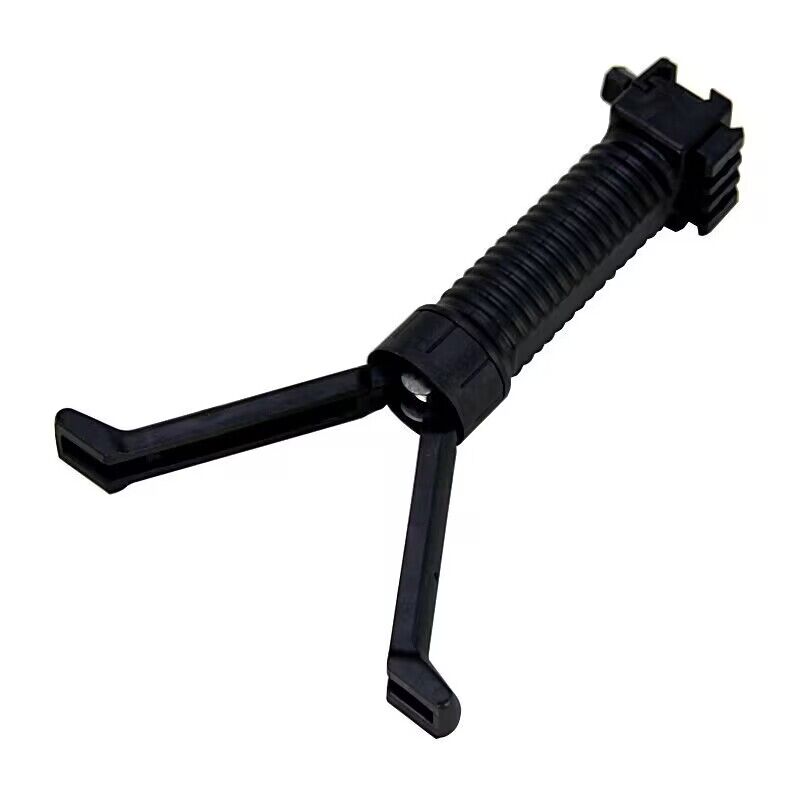 Retractable Bipod Grip Reinforced Black