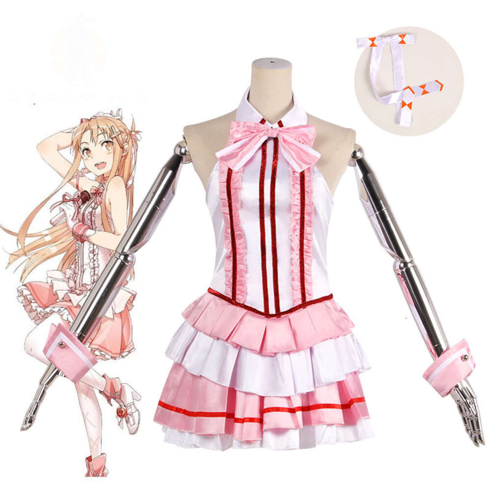 Sword Art Online Yuki Cosplay Dresses SAO Halloween Anime Princess Dress Asuna Costumes Men And Women Cosplayer