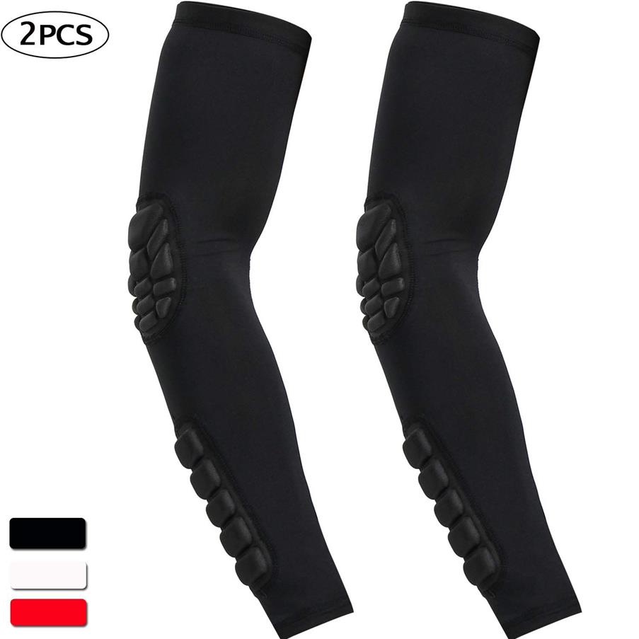 Ellenbogen Sleeve Gepolsterte Kompression Arm Unterarm Schutz Sport Ärmeln Schutz Pads Unterstützung für Fußball Basketball Baseball Cyc223f