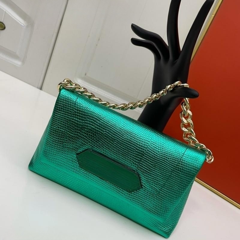 Designer tote bag Women's shoulder Chain Bag Clutch Bag Flip tote Deluxe leather Alligator Print mini square bag in two sizes