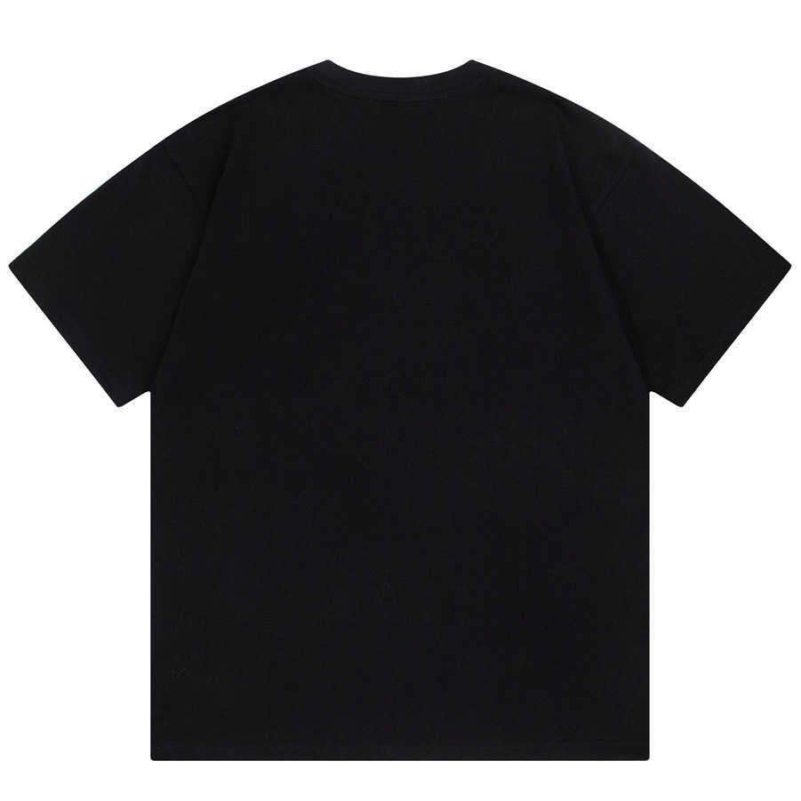 Designer Kvinnokläder 20% rabatt på skjorta High End Version Familj sommar extravagant mångsidig broderad unisex lös casual hylsa t-shirt