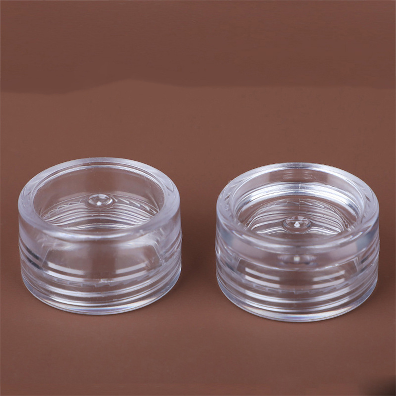 Acrylic Storage Jar Drip tip Crystal container 3ml 5ml 10ml 15ml 20ml wax concentrate Multi-function containers ABS non-stick dab oil jar tool Stash jars holder