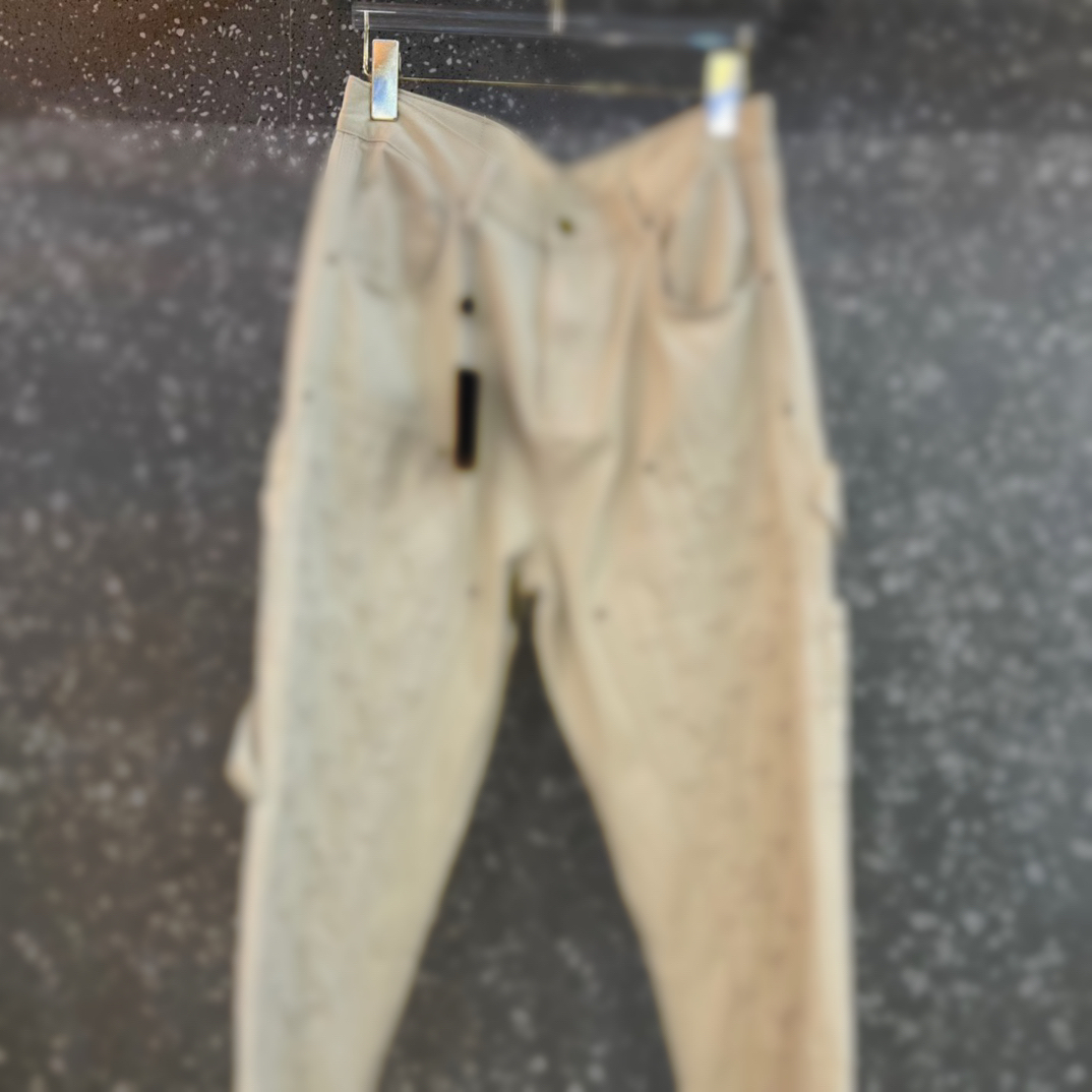 2023SS parijs italië mannen jeans Casual Street Fashion Zakken Warm Mannen Vrouwen Paar broek