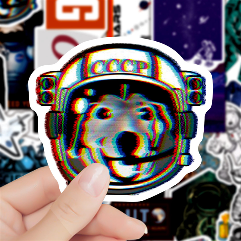 50st NASA LOGO Space Astronaut Graffiti Stickers f￶r DIY Bagage Laptop Skateboard Motorcykelcykelklisterm￤rken KL017-428
