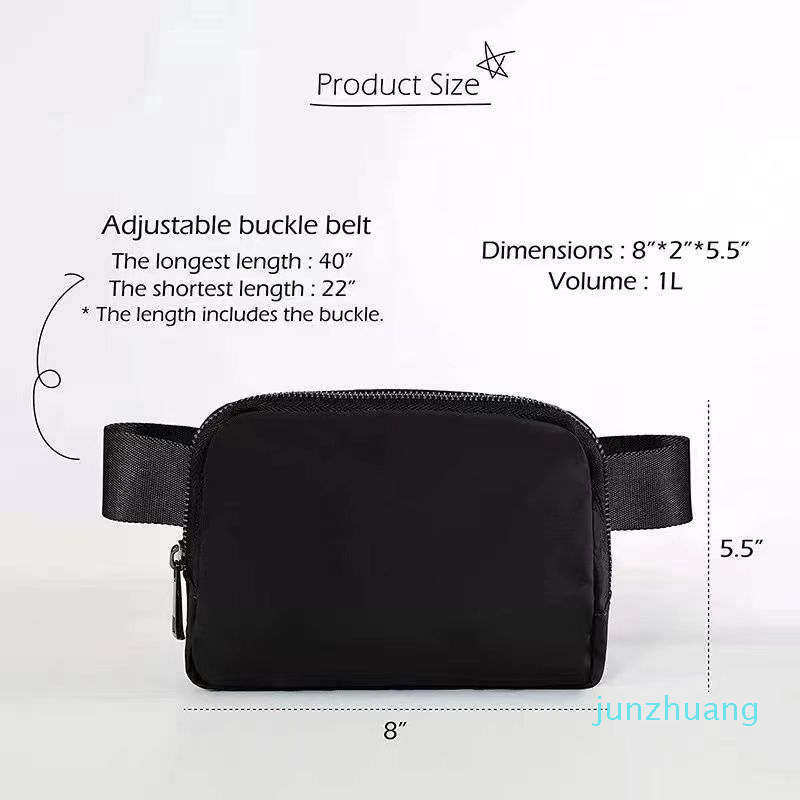 Hele lu overal yoga bum Bag Teedy riem borst heuptasje tas Luxe ontwerper geborsteld bumbag 22 handtas Dames heren portemonnee S298b