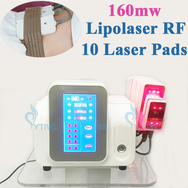 650 нм Lipo Laser Lipolaser для похудения прибор для быстрого сжигания жира с формированием тела формирования веса с 14 лопастями.