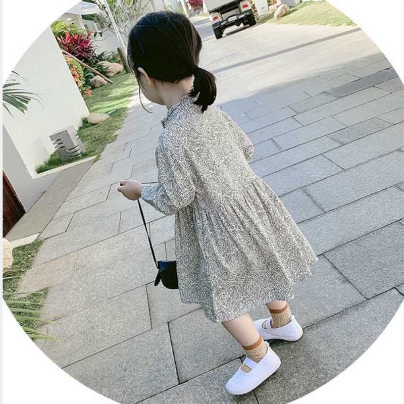 Girl's New Arrival 2022 Spring Fashion Design Baby Elegant Soft Kids Casual Dresses for Girls #8465 0131