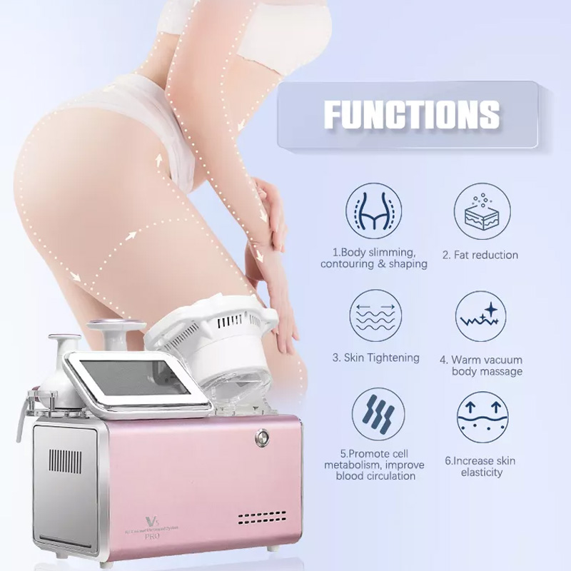 V5 Pro Vacuum Cavitation Machine Bio RF Body Clomming Ultrashape 3 в 1 системе