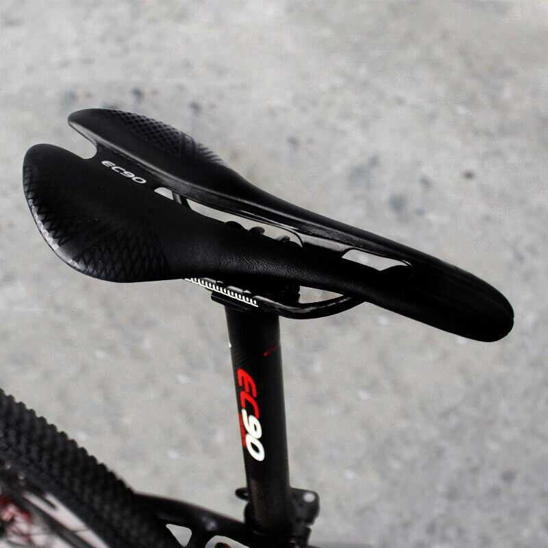 s EC90 Carbon Fiber Bicycle Comfortable Mtb Saddle 270*128mm Cusion Ultralight Road Bike Seat Cycling Accessories 0131