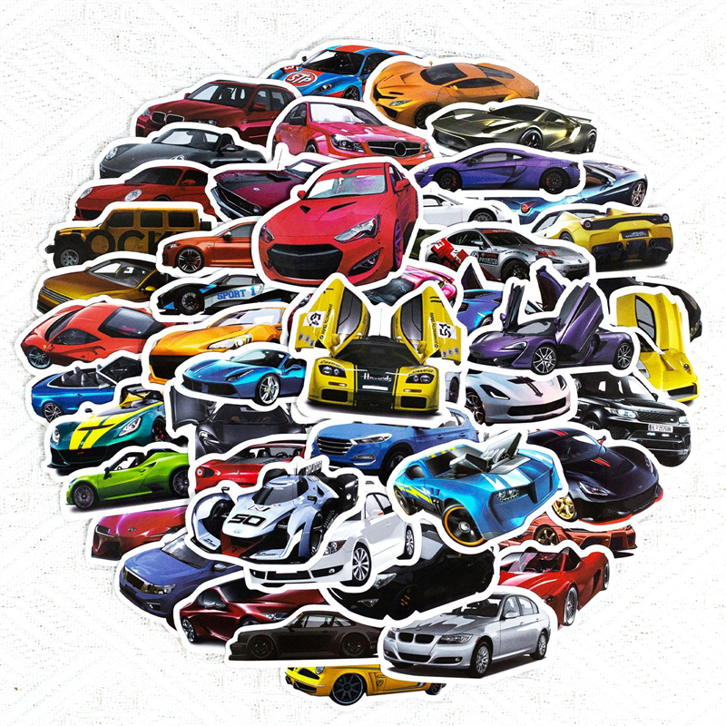 JDM Sport Car Racing Stickers Graffiti Stickers para Bicicleta de Skateboard DIY Skatop Skateboard Bicycle Stickers T01040451