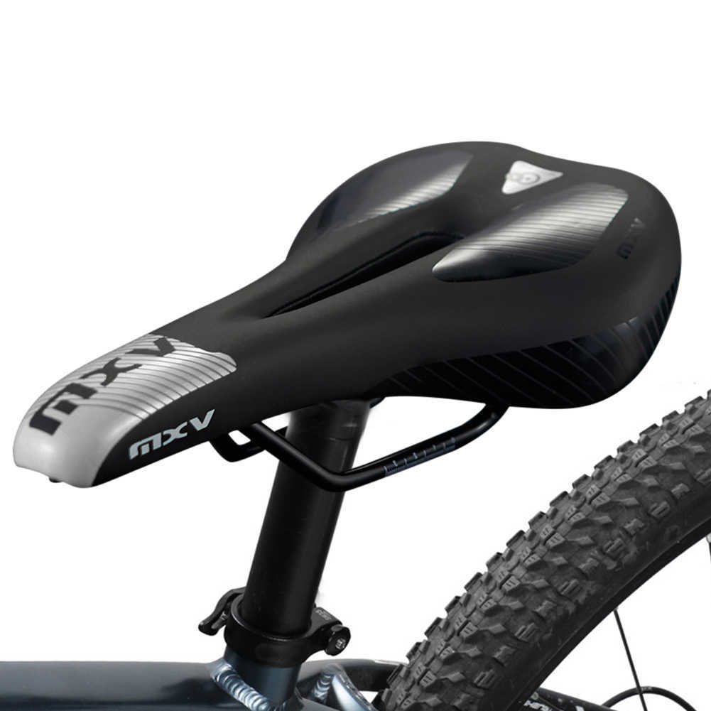 Selle Professionale Mountain Road Bike Cuscino del sedile Resistenza all'usura Hollow Assorbimento degli urti Sella bicicletta Accessori ciclismo 0131