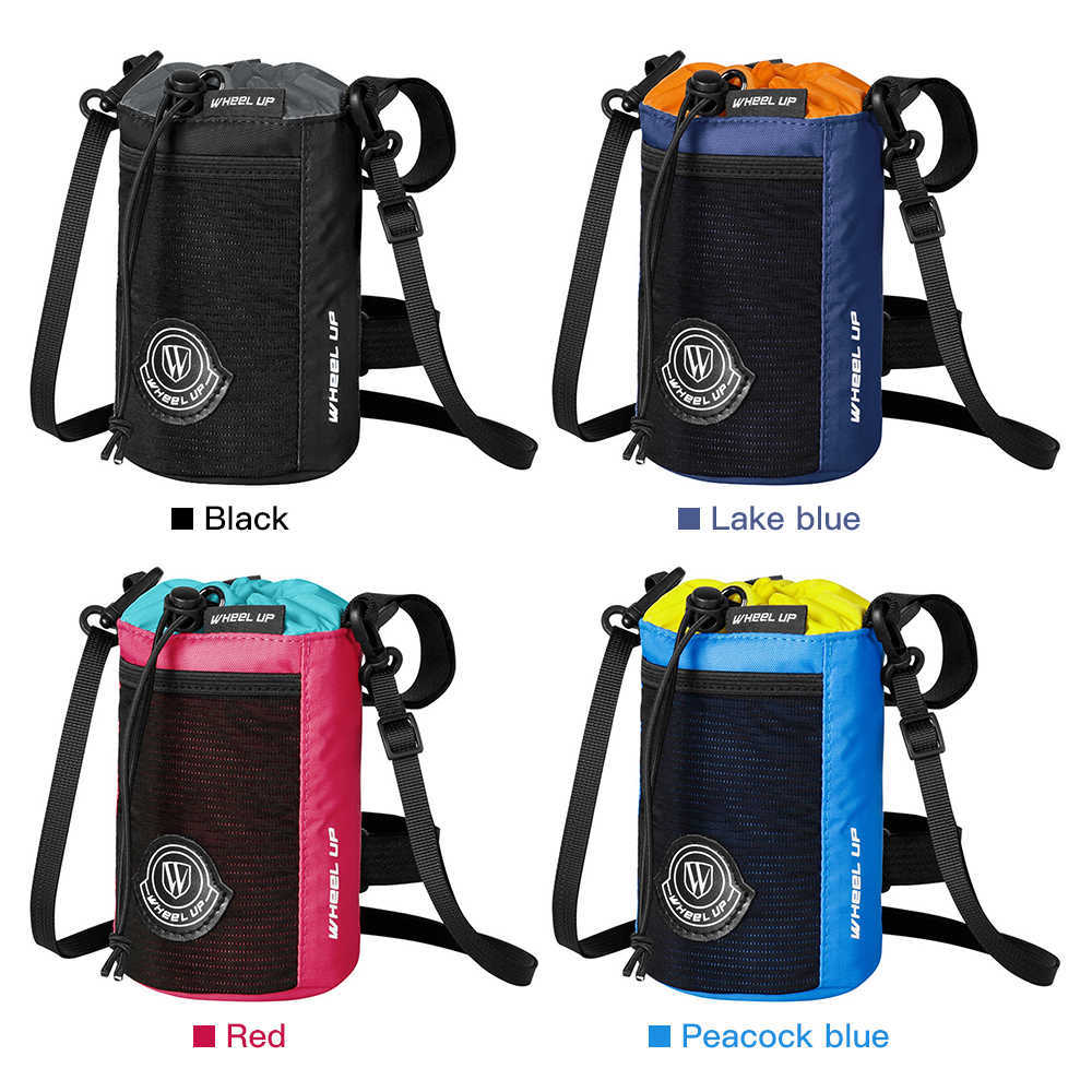 Panniers S Wheel Up Water Bottle Bicycle StartaBar Drink Beverage Holder Container Cycling Front Bag Bike Pannier 0201