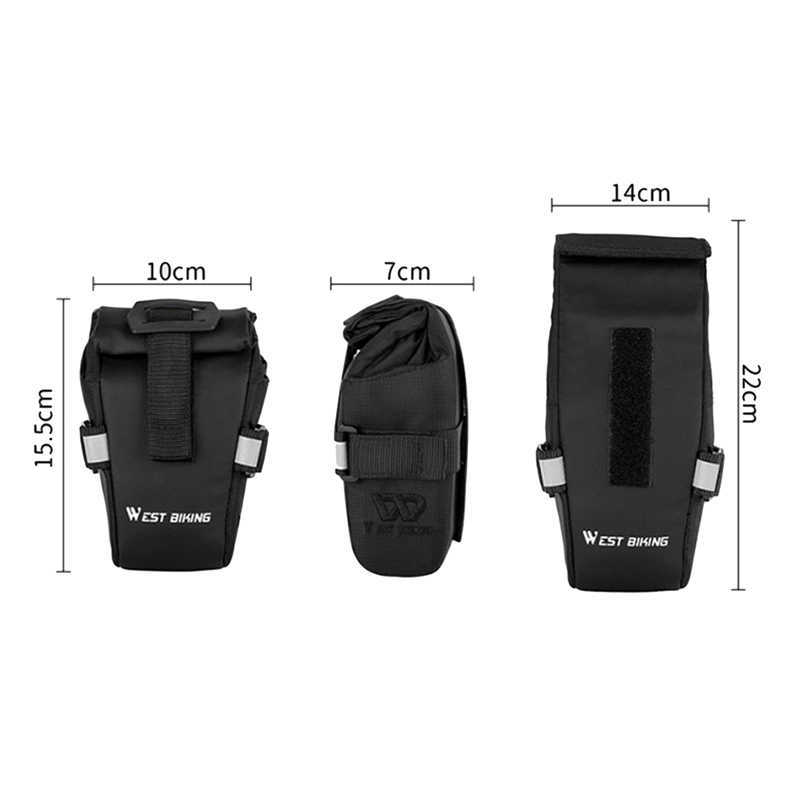 Panniers Rainproof Bicycle Bag Bag Storage Storage Storage Saddle Large Capatity Cycling Tail Pouch MTB Bike Bike 0201