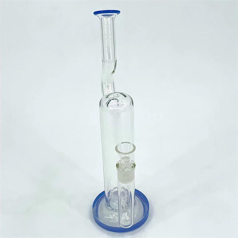 2023 pipe da bong da fumo 18,8 mm Giunto femmina in vetro pyrex Bong acqua Pneumatico Perc 35 cm Altezza circa Narghilè Inline Perc