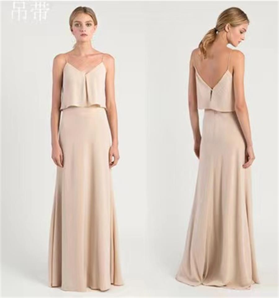 Bridesmaids' Formal Dresses Four different styles new simple and generous long style A0111