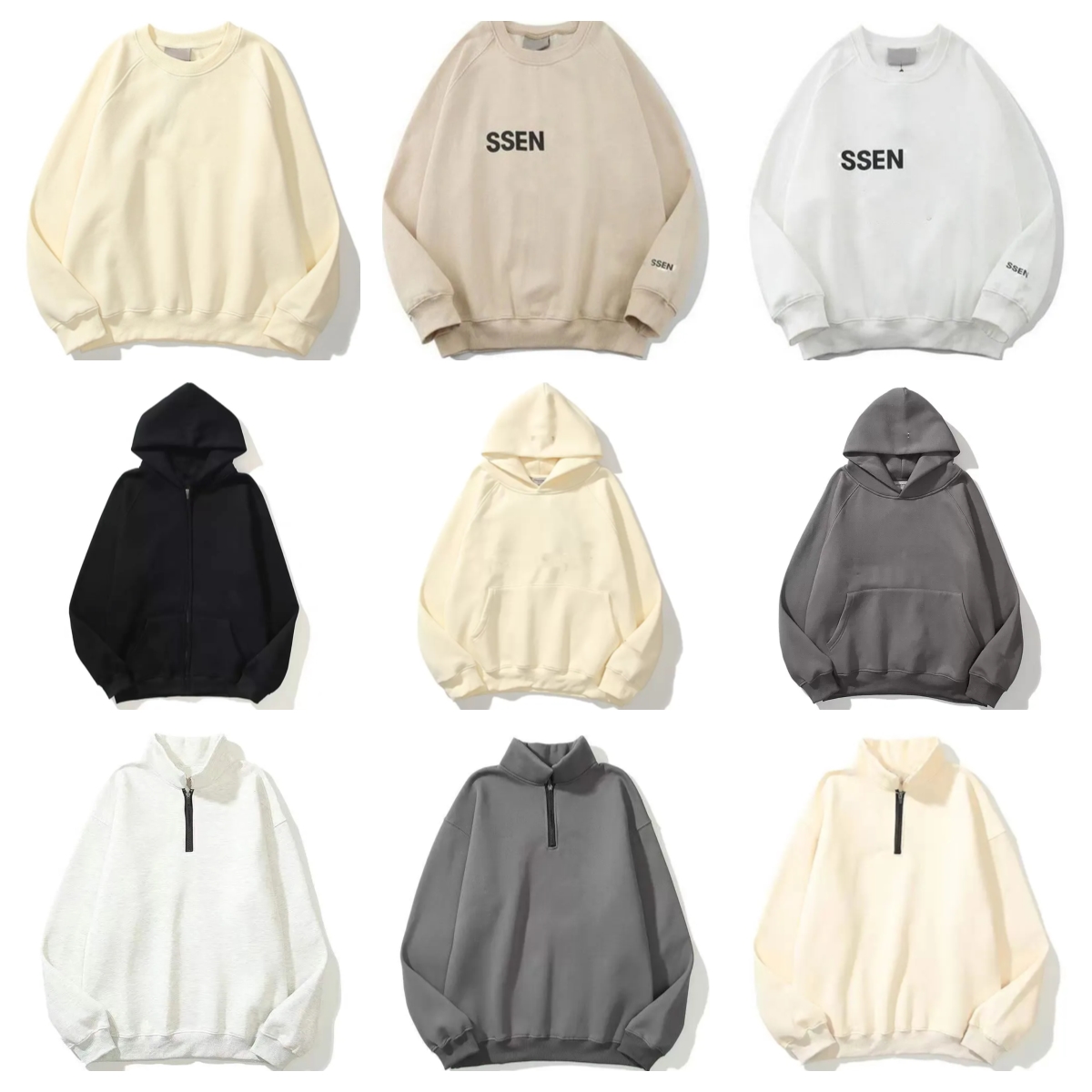 designer hoodies för män kvinnor pullover hoody tröjor brev tryckt långärmad crewneck lös huvtröja vit svart bomullsgata kläder kläder q7rp#