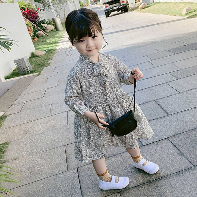 Girl's New Arrival 2022 Spring Fashion Design Baby Elegant Soft Kids Casual Dresses for Girls #8465 0131