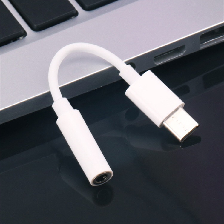 Typ-C till 3,5 mm Jackbelysning till3,5 mm m hörlurar Hörlurar Adapter USB-C Male 3,5 Aux Audio Female för Samsung hörlurarkonverterkabel med detaljhandelsförpackningar