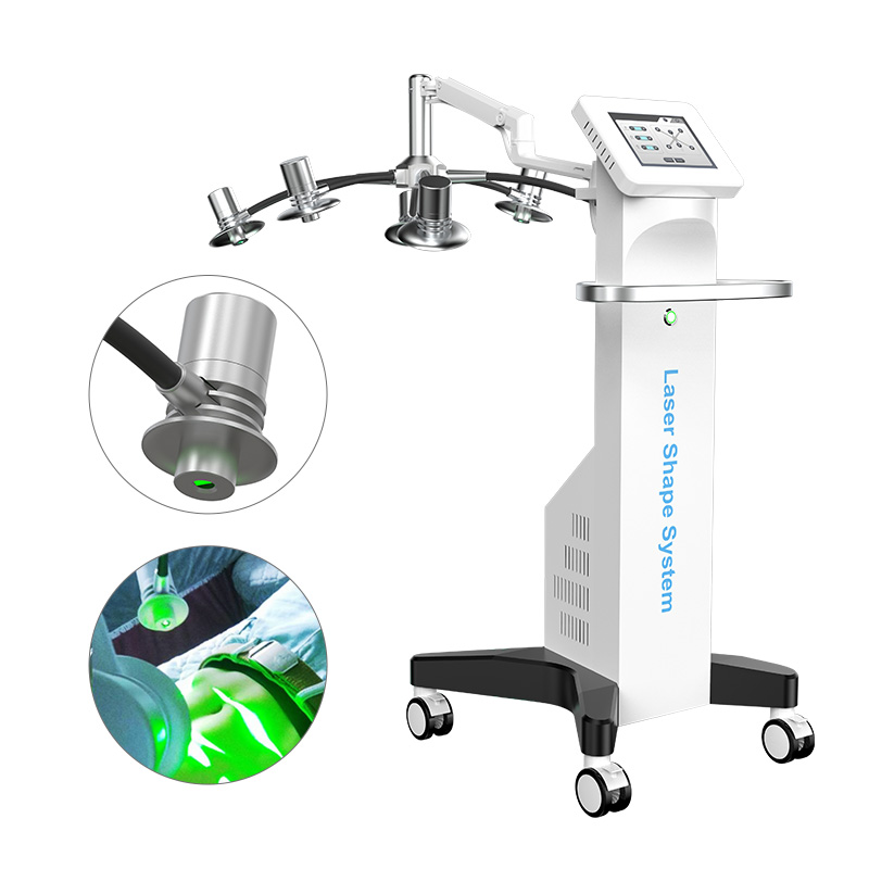 Remoção de gordura da máquina a laser de 6D Lipo 532nm Luz verde 635nm Máquina de emagrecimento da forma de queima de gordura vermelha de luz vermelha