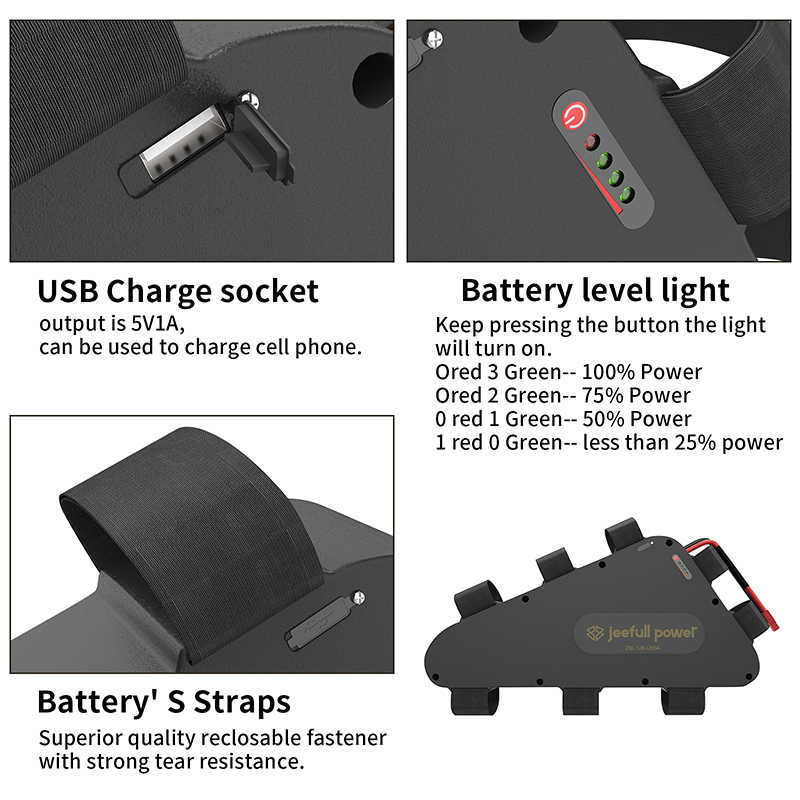 Batterie triangulaire pour vélo électrique Ebike, 48/52/36V, 20ah, pour scooter électrique 18650, 250/350/500/750/1000/1500/2000W