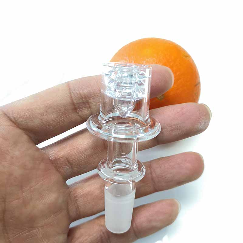 Diamond Knot Quartz Enail Banger Bangers Курительные аксессуары для ногтей 18 мм 14 мм Мужской Совместный Гвозди для масла Dab Rig Кальяны Бонги