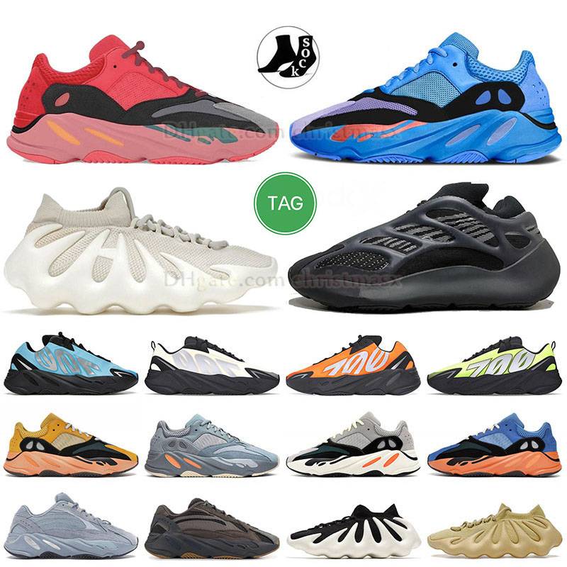 700 Chaussures de course à haute résolution V1 V2 V3 MNVN OG Designer Rubber Faded Azure Fade Carbon Wave Runner Mens Arzareth Kyanite Clay Brown Azael Vanta Sports Sneakers Trainers