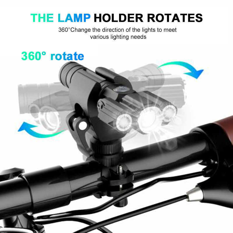 s rower 3 Zestaw z przodu LED USB Smart Indukcja MTB Rower Lampa Rowerowe Akcesoria rowerowe 0202