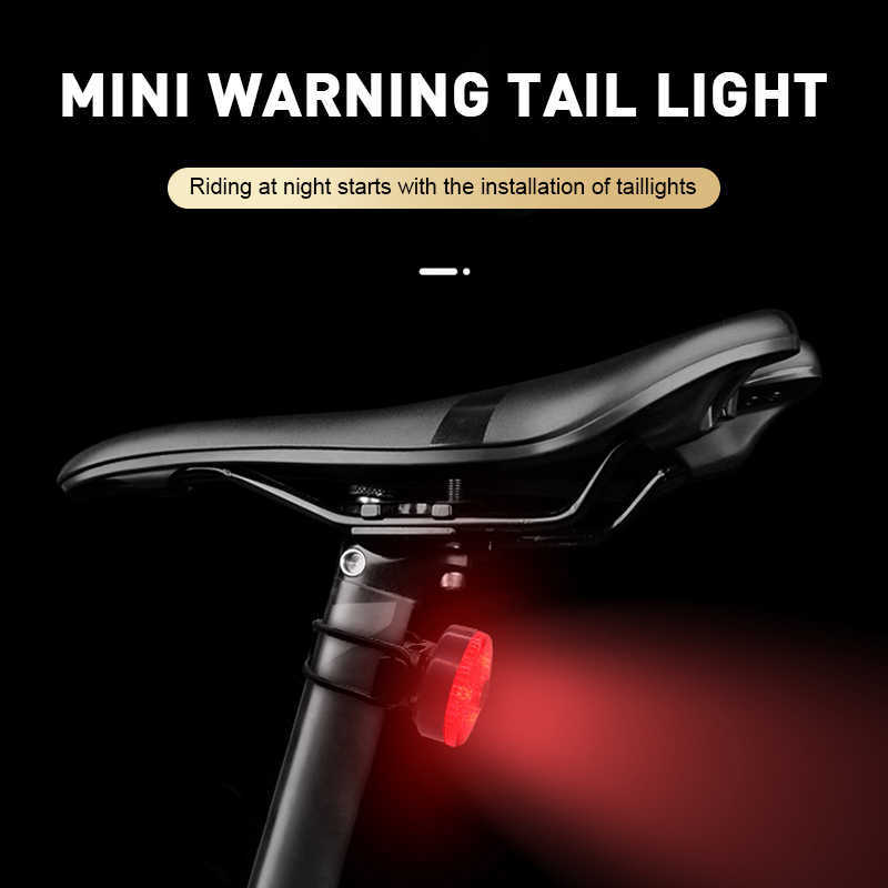 Велосипедные светильники Smart Turning Light Bike Bike Laser Laser Laser светодиодный велосипед USB Индикатор беспроводной пульт дистанционного удаленного MTB Road Cycling Red Warning Lamps P230427