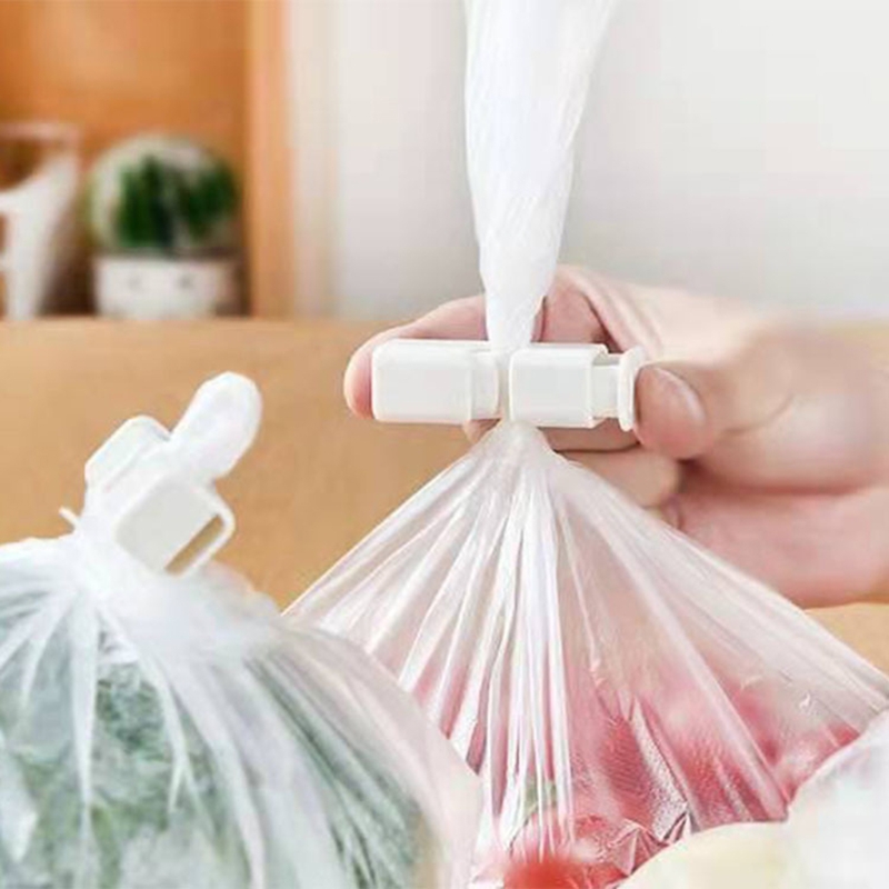 Przenośna torba z chipsami klipsy przekąskowe torba na żywność sprężynowa uszczelniacz Świeży zacisk Plastikowe narzędzie kuchenne