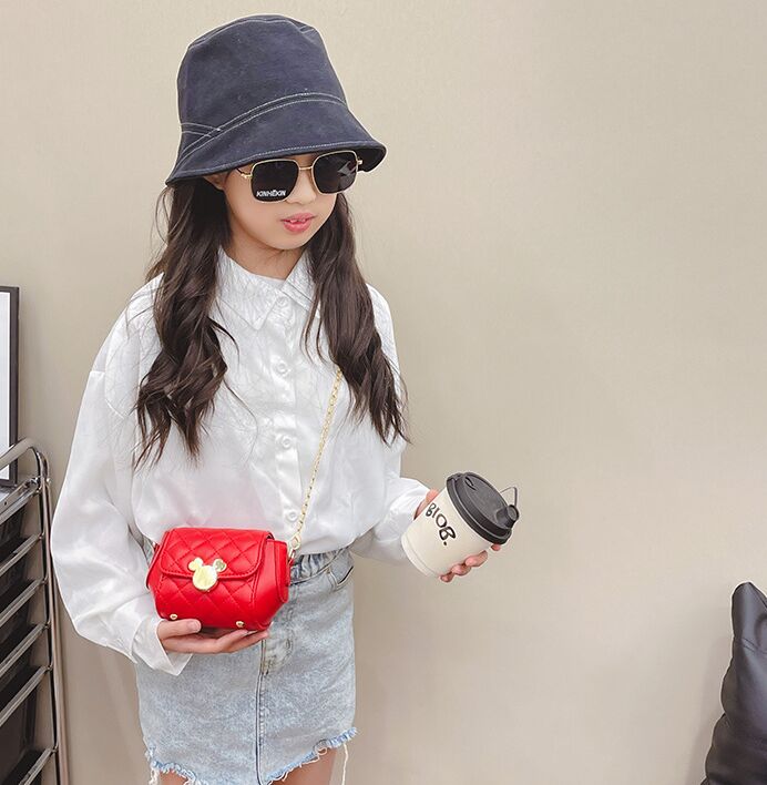Girlsbag mini catena in borse a traversa rossetto genitore-bambino piccolo cambio borse decorative fornitura di fabbrica