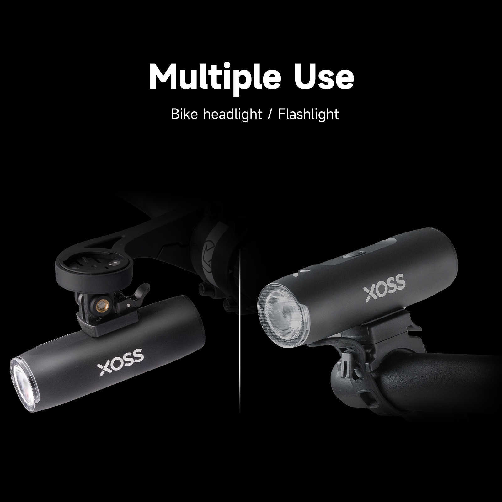 s XOSS 800lumen vélo vélo phare étanche USB Rechargeable vtt avant lampe vélo Flash lumière 0202