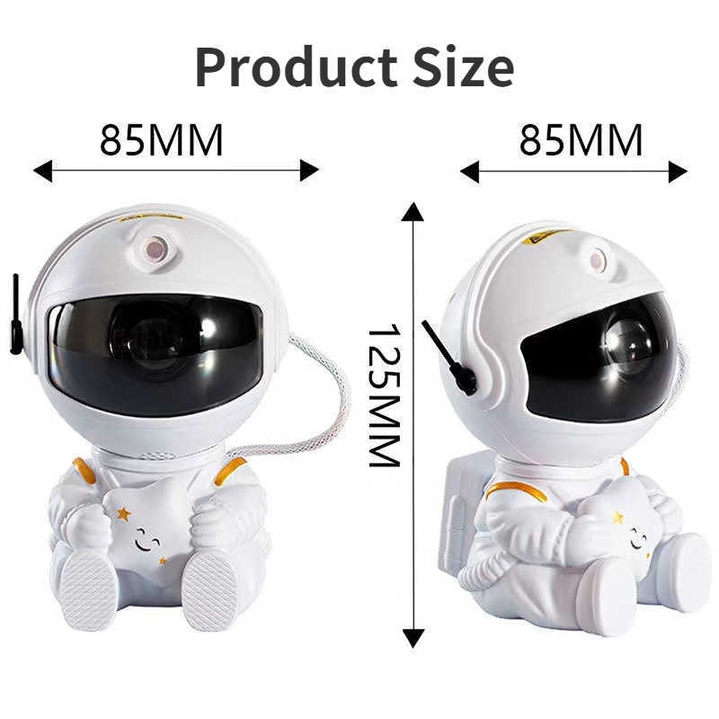 NEW 360 Adjustable Astronaut Star Projector Starry Sky Projector Galaxy Lamp For Home Bedroom Decoration Child Kids Gifts